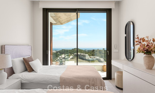 Bright, contemporary luxury penthouse for sale with sea views in the hills of La Quinta Resort in Marbella - Benahavís 797694 