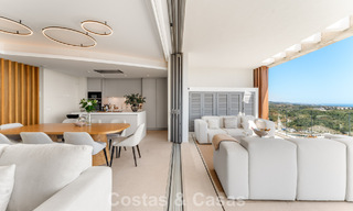 Bright, contemporary luxury penthouse for sale with sea views in the hills of La Quinta Resort in Marbella - Benahavís 797698 