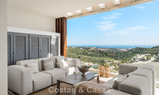 Bright, contemporary luxury penthouse for sale with sea views in the hills of La Quinta Resort in Marbella - Benahavís 797699 