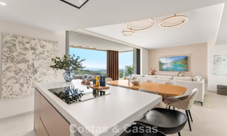 Bright, contemporary luxury penthouse for sale with sea views in the hills of La Quinta Resort in Marbella - Benahavís 797702 