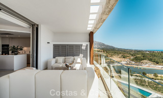 Bright, contemporary luxury penthouse for sale with sea views in the hills of La Quinta Resort in Marbella - Benahavís 797707 