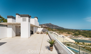 Bright, contemporary luxury penthouse for sale with sea views in the hills of La Quinta Resort in Marbella - Benahavís 797708 