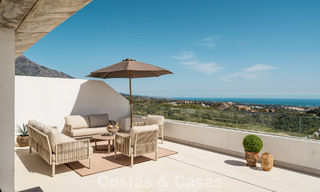 Bright, contemporary luxury penthouse for sale with sea views in the hills of La Quinta Resort in Marbella - Benahavís 797710 