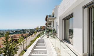 Bright, contemporary luxury penthouse for sale with sea views in the hills of La Quinta Resort in Marbella - Benahavís 797713 