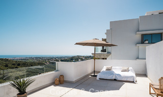 Bright, contemporary luxury penthouse for sale with sea views in the hills of La Quinta Resort in Marbella - Benahavís 797717 