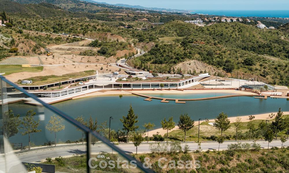 Bright, contemporary luxury penthouse for sale with sea views in the hills of La Quinta Resort in Marbella - Benahavís 797722
