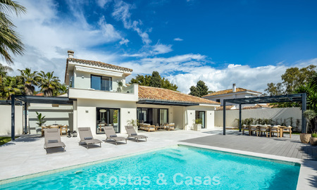 Contemporary mediterranean villa for sale within walking distance of the beach and amenities of San Pedro, Marbella 797897