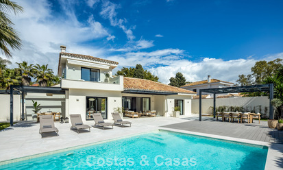 Contemporary mediterranean villa for sale within walking distance of the beach and amenities of San Pedro, Marbella 797897