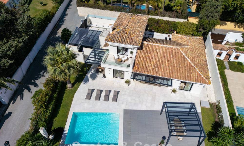 Contemporary mediterranean villa for sale within walking distance of the beach and amenities of San Pedro, Marbella 797901