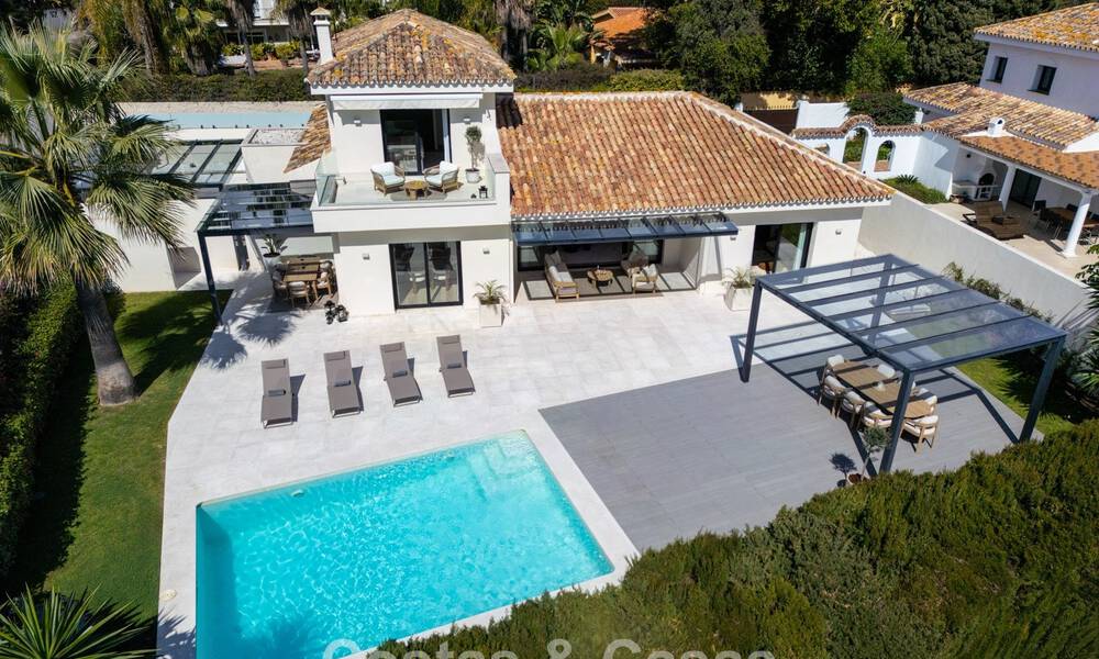 Contemporary mediterranean villa for sale within walking distance of the beach and amenities of San Pedro, Marbella 797902