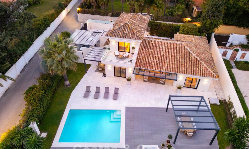 Contemporary mediterranean villa for sale within walking distance of the beach and amenities of San Pedro, Marbella 797908