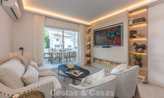 Contemporary renovated townhouse for sale in Aloha, surrounded by golf courses in Nueva Andalucía, Marbella 797912 