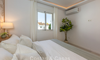 Contemporary renovated townhouse for sale in Aloha, surrounded by golf courses in Nueva Andalucía, Marbella 797914 