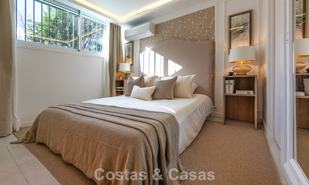 Contemporary renovated townhouse for sale in Aloha, surrounded by golf courses in Nueva Andalucía, Marbella 797918