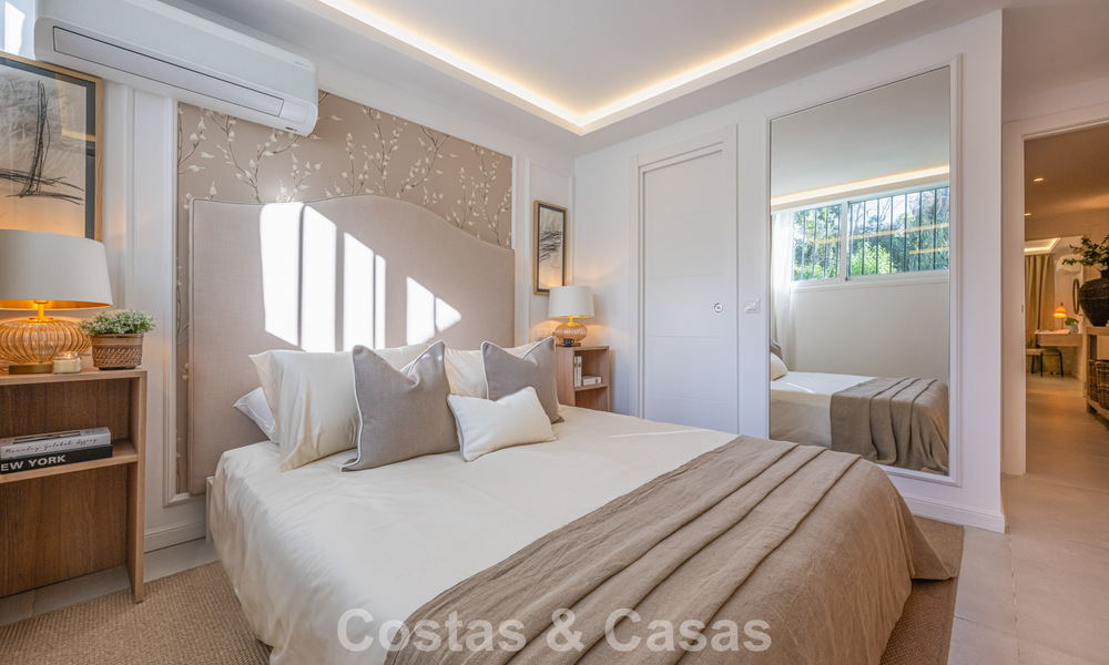 Contemporary renovated townhouse for sale in Aloha, surrounded by golf courses in Nueva Andalucía, Marbella 797920