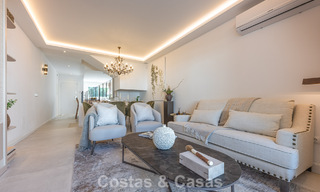 Contemporary renovated townhouse for sale in Aloha, surrounded by golf courses in Nueva Andalucía, Marbella 797922 