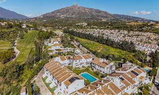 Contemporary renovated townhouse for sale in Aloha, surrounded by golf courses in Nueva Andalucía, Marbella 797928 