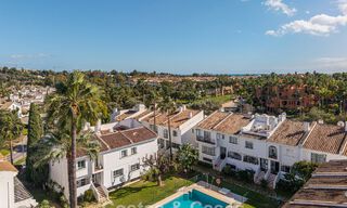 Contemporary renovated townhouse for sale in Aloha, surrounded by golf courses in Nueva Andalucía, Marbella 797932 