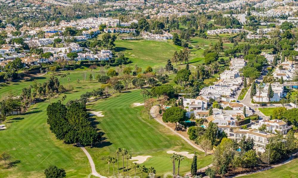 Contemporary renovated townhouse for sale in Aloha, surrounded by golf courses in Nueva Andalucía, Marbella 797933