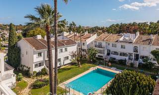 Contemporary renovated townhouse for sale in Aloha, surrounded by golf courses in Nueva Andalucía, Marbella 797934 