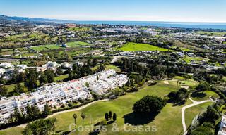 Stylish renovated garden apartment for sale on a prestigious golf course in La Quinta, Benahavís - Marbella 797935 