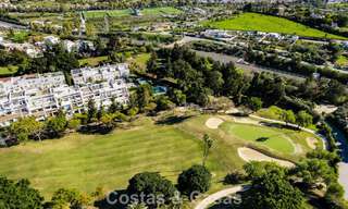 Stylish renovated garden apartment for sale on a prestigious golf course in La Quinta, Benahavís - Marbella 797964 