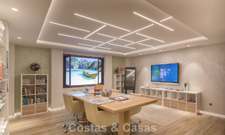 Impressive, modern mansion with guest house for sale on the New Golden Mile between Marbella and Estepona 797984 
