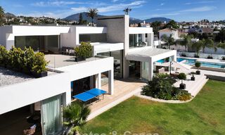Impressive, modern mansion with guest house for sale on the New Golden Mile between Marbella and Estepona 797996 