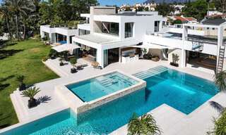 Impressive, modern mansion with guest house for sale on the New Golden Mile between Marbella and Estepona 797997 