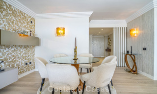 Spacious, modernised 4-bedroom apartment with sea views for sale in Nueva Andalucía, Marbella 798247 