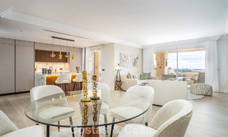 Spacious, modernised 4-bedroom apartment with sea views for sale in Nueva Andalucía, Marbella 798265 