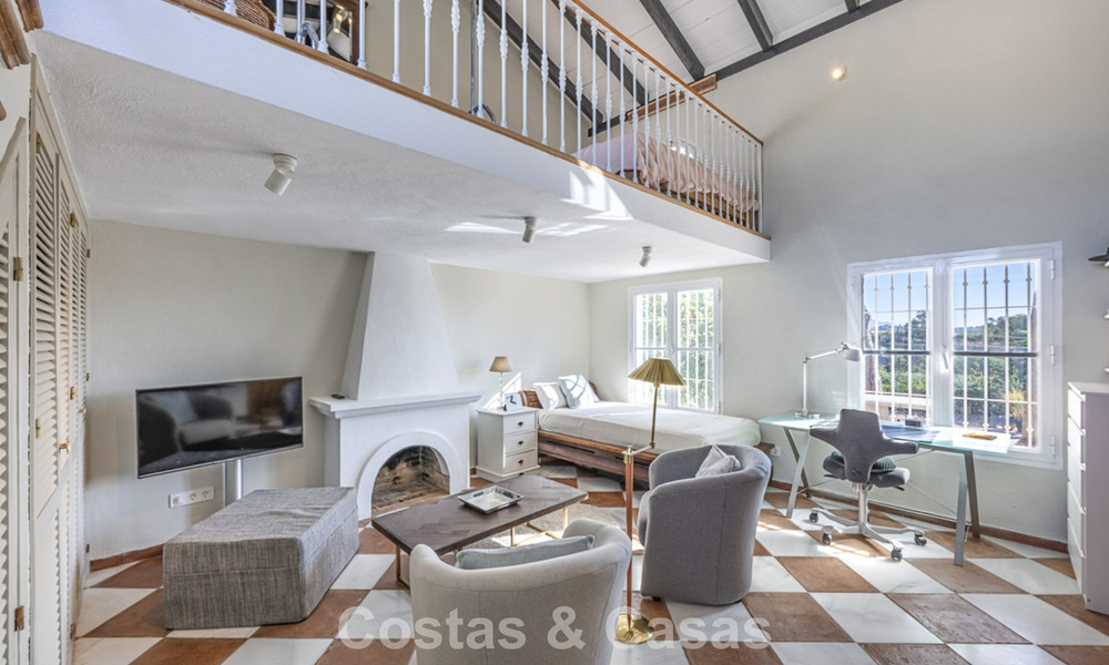Charming rustic villa with modern comfort for sale in Guadalmina Alta, Marbella 798267