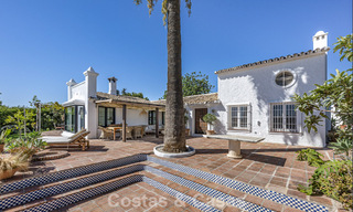 Charming rustic villa with modern comfort for sale in Guadalmina Alta, Marbella 798274 