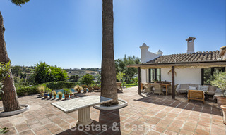Charming rustic villa with modern comfort for sale in Guadalmina Alta, Marbella 798276 