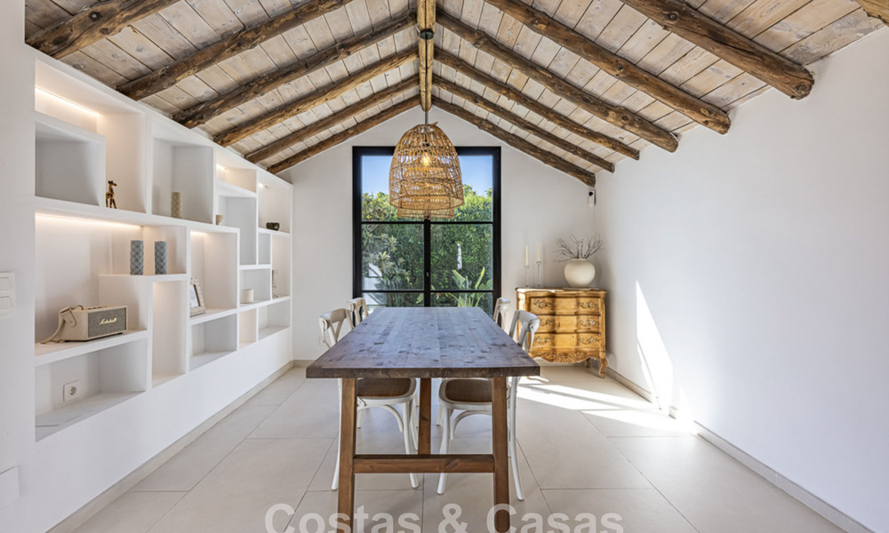 Charming rustic villa with modern comfort for sale in Guadalmina Alta, Marbella 798277