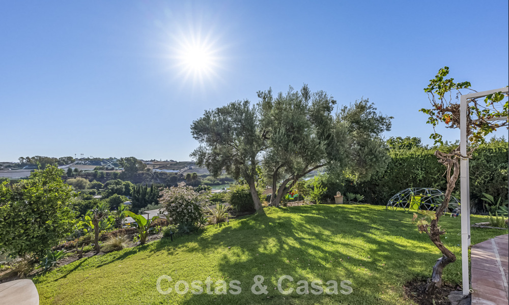 Charming rustic villa with modern comfort for sale in Guadalmina Alta, Marbella 798278