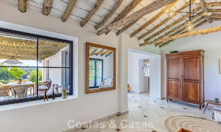 Charming rustic villa with modern comfort for sale in Guadalmina Alta, Marbella 798284 