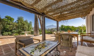 Charming rustic villa with modern comfort for sale in Guadalmina Alta, Marbella 798291 