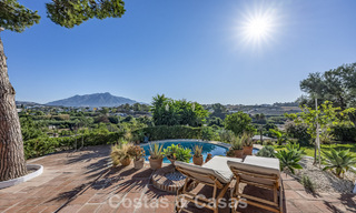 Charming rustic villa with modern comfort for sale in Guadalmina Alta, Marbella 798306 