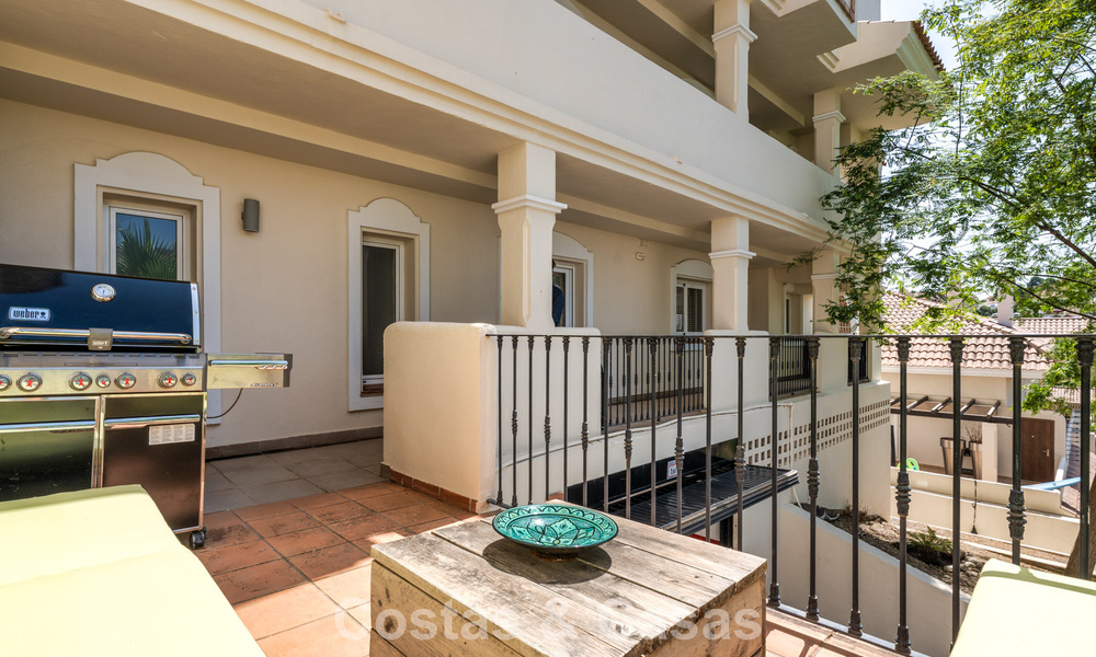 Luxurious, spacious duplex apartment with 4 bedrooms for sale in a prestigious resort-style complex in Nueva Andalucía, Marbella 798392