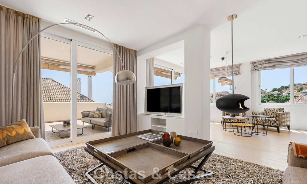 Luxurious, spacious duplex apartment with 4 bedrooms for sale in a prestigious resort-style complex in Nueva Andalucía, Marbella 798413