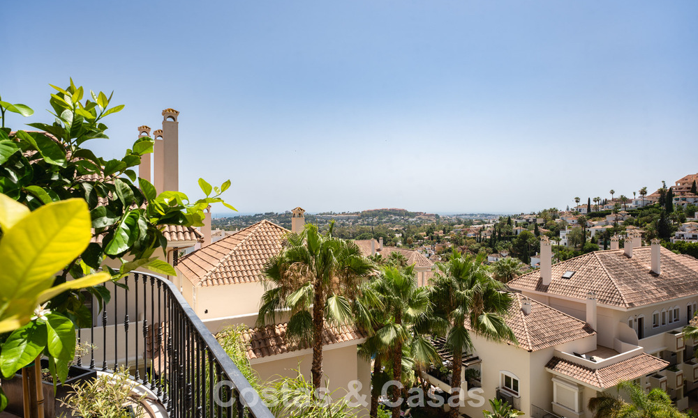 Luxurious, spacious duplex apartment with 4 bedrooms for sale in a prestigious resort-style complex in Nueva Andalucía, Marbella 798415