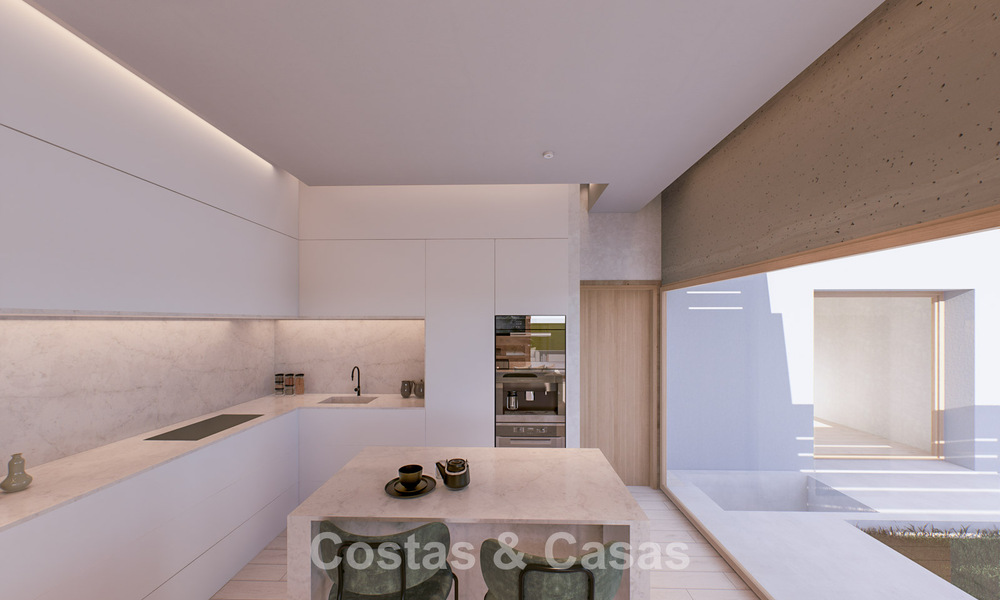 New-build villa project for sale adjacent to a golf course near the beaches and Estepona town 798385