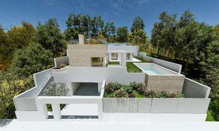 New-build villa project for sale adjacent to a golf course near the beaches and Estepona town 798389 