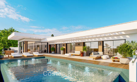 Luxury villa project for sale frontline golf in Casares, Costa del Sol 798381