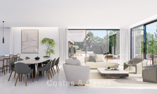 Luxury villa project for sale frontline golf in Casares, Costa del Sol 798382 