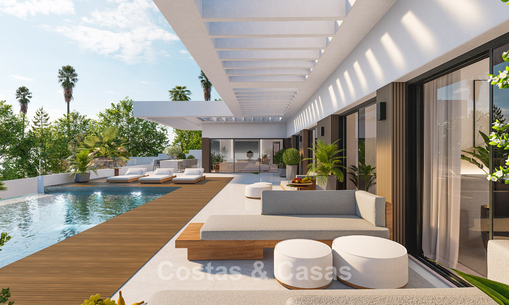 Luxury villa project for sale frontline golf in Casares, Costa del Sol 798384