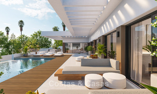 Luxury villa project for sale frontline golf in Casares, Costa del Sol 798384 
