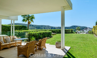 Luxury duplex apartment with large garden and sea views for sale in Marbella - Benahavís 798323 