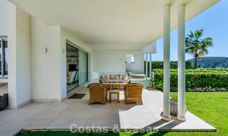 Luxury duplex apartment with large garden and sea views for sale in Marbella - Benahavís 798324 